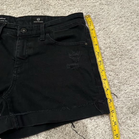 AG Adriano Goldschmied Denim - The Hailey Ex-Boyfriend Roll-Up Short - Size 25 - Picture 11 of 11